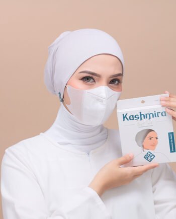 Premium Tie-Back Scarf (White)